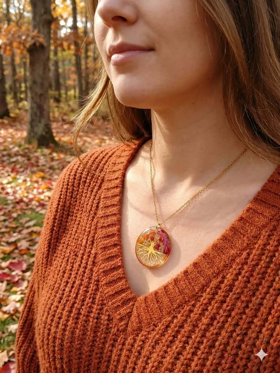Collier Fleur d'Olivier, Gypsophiles