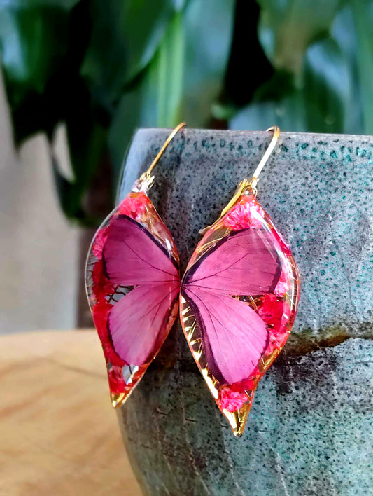 Boucles d'oreille, Gypsophiles
