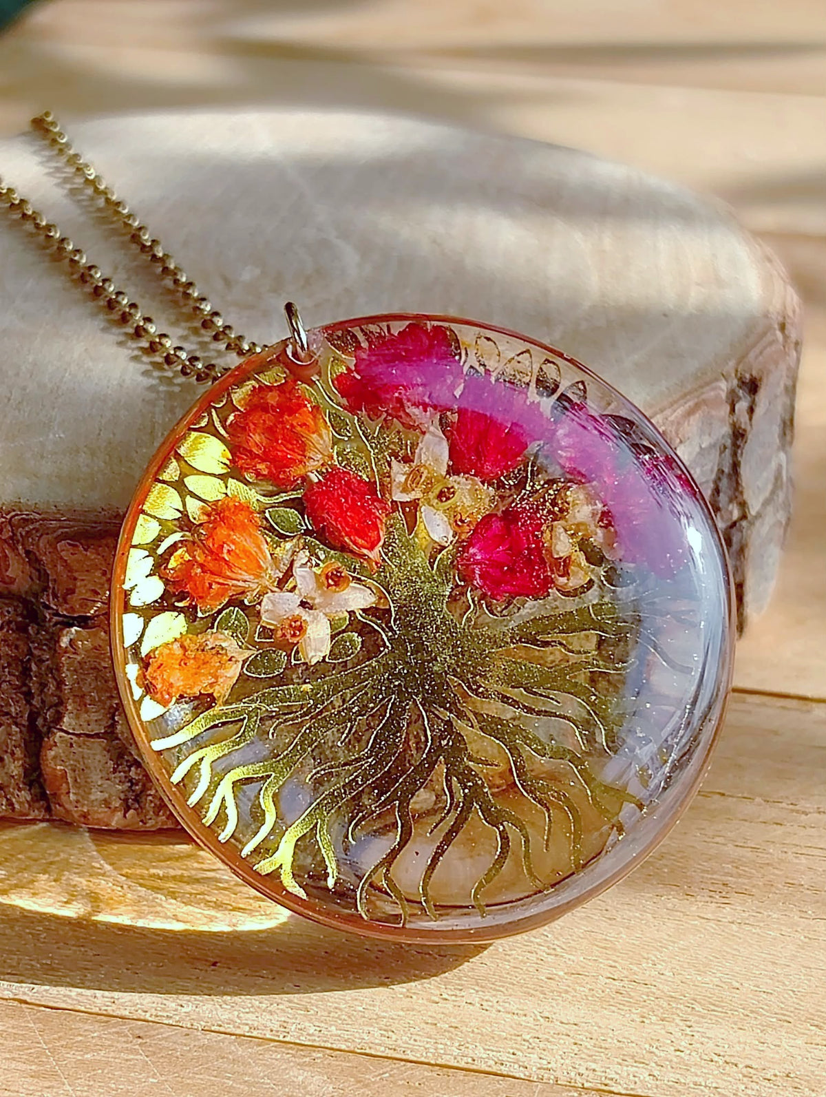 Collier Fleur d'Olivier, Gypsophiles