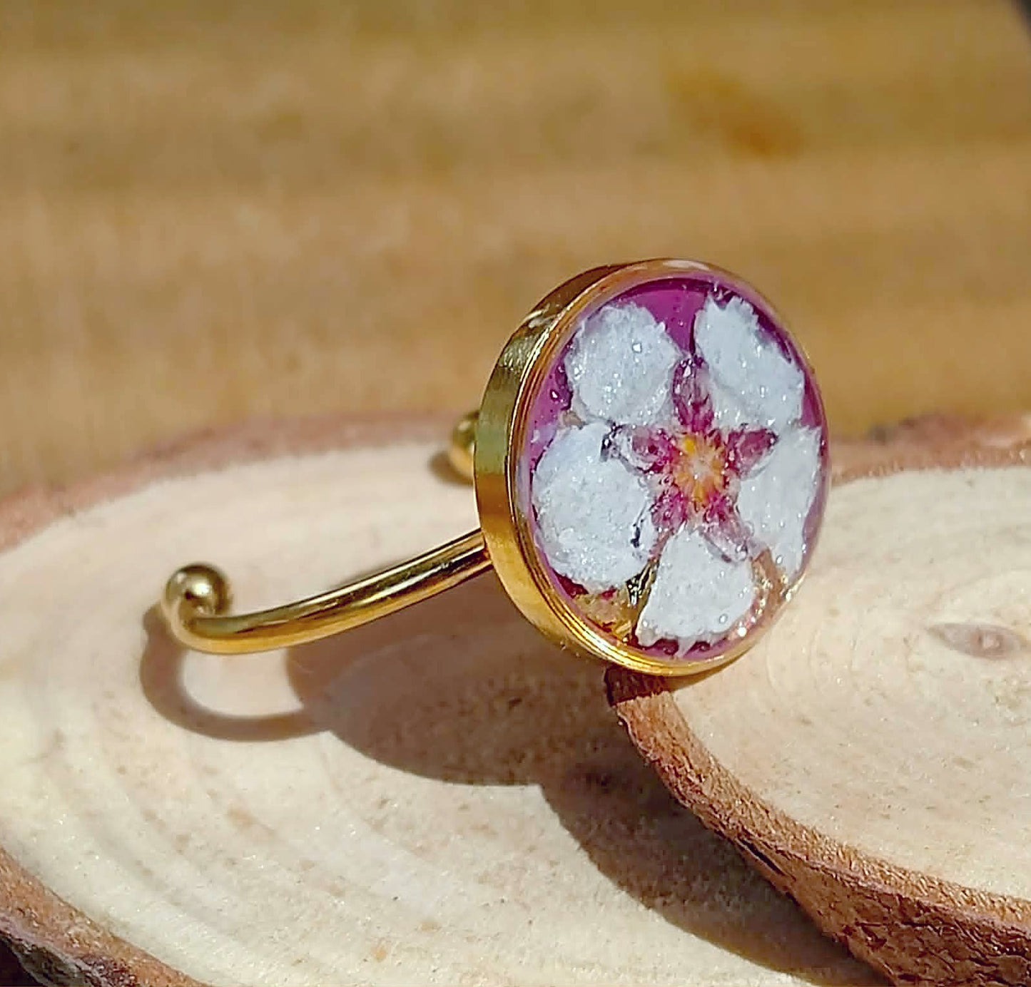 Bague Fleur hoya