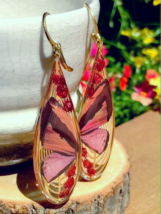 Boucles d'oreille Bruyères
