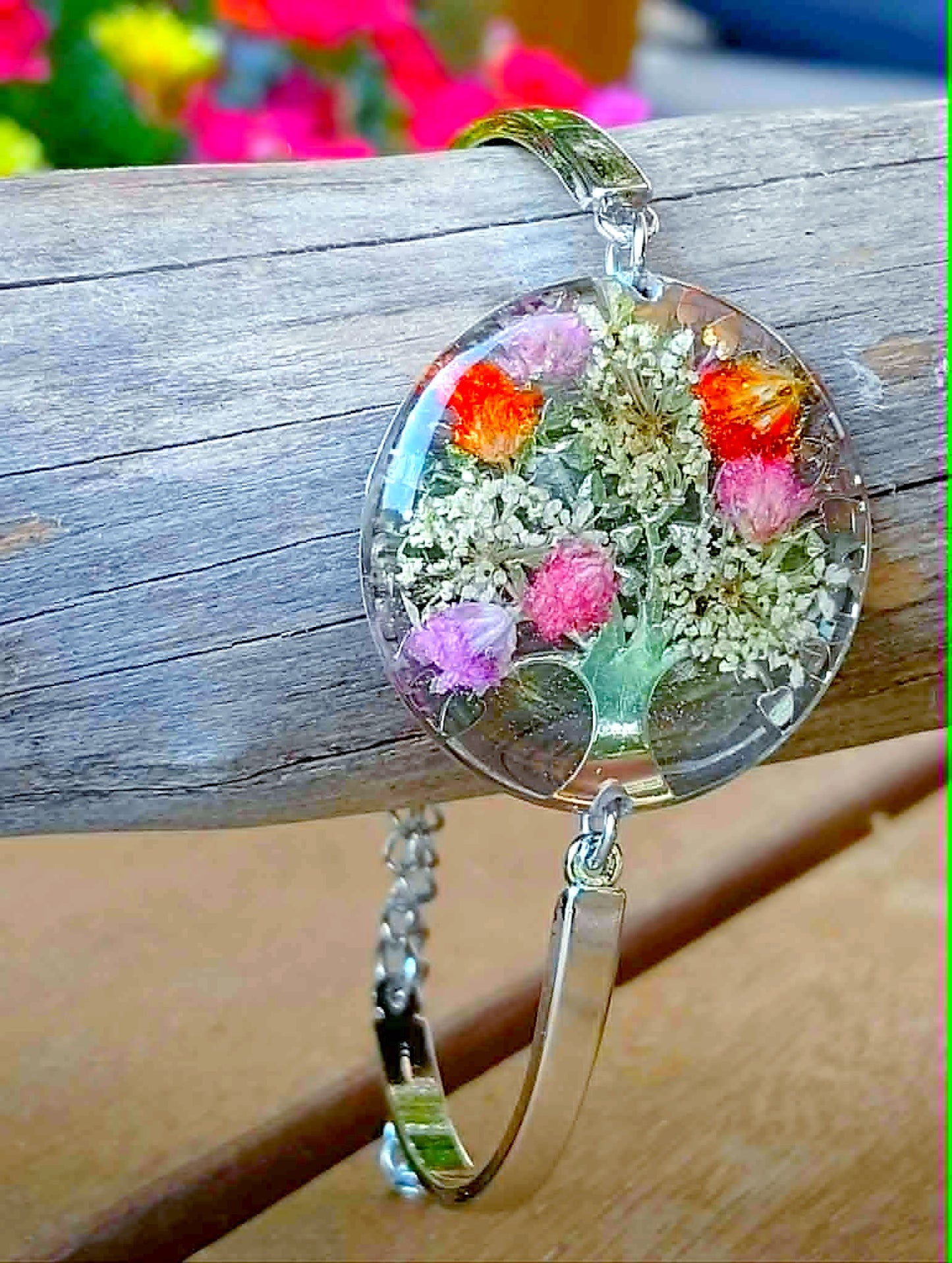Bracelet Fleur de carotte Gypsophiles