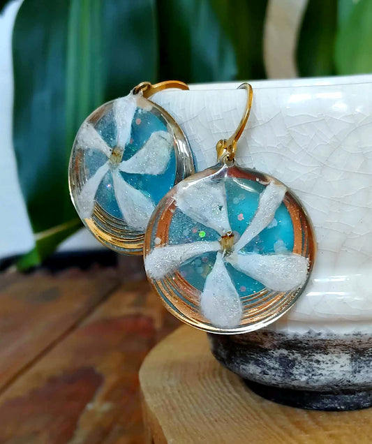 Boucles d'oreille Jasmin