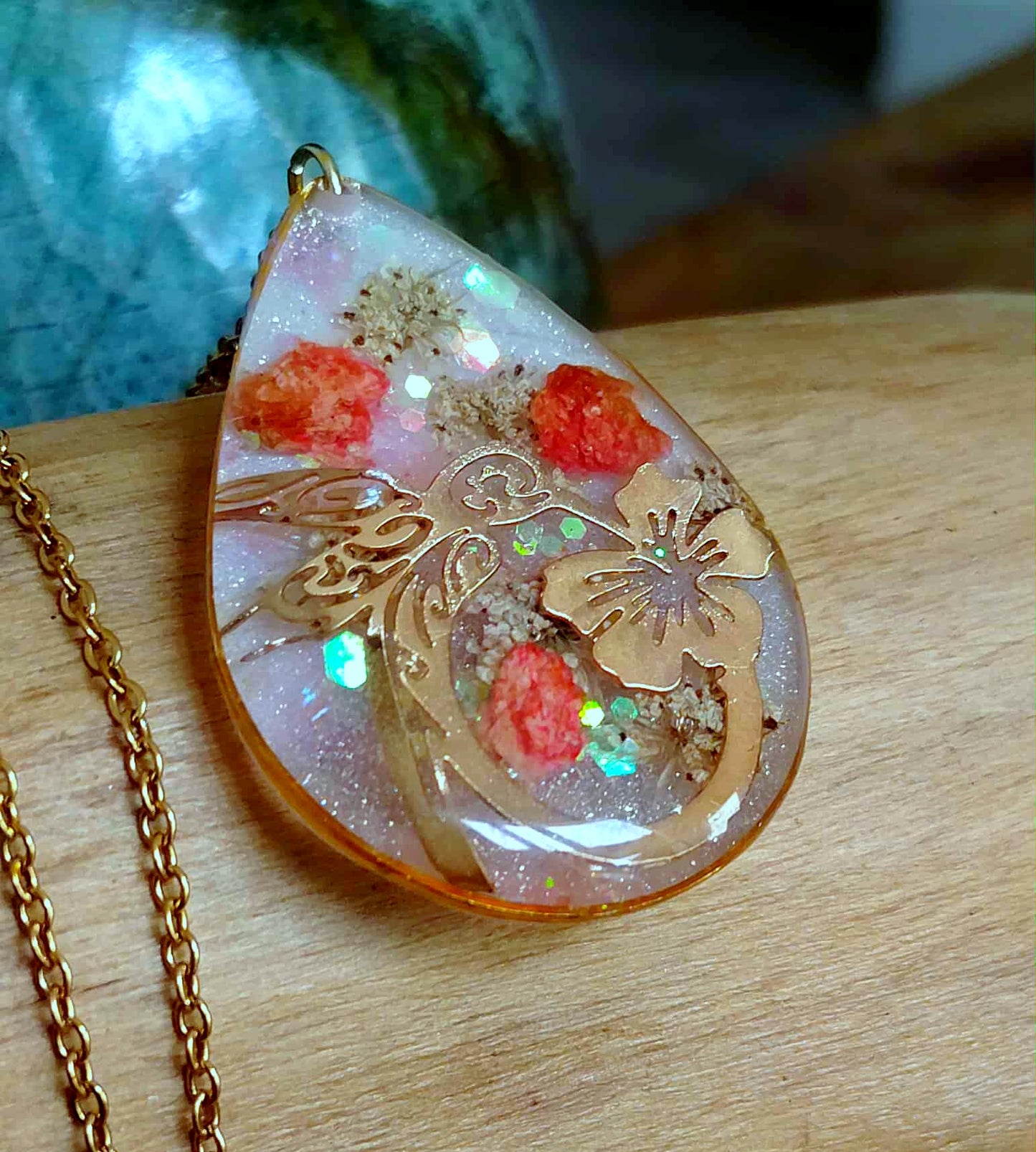 Colibri Fleur de carotte, Gypsophile