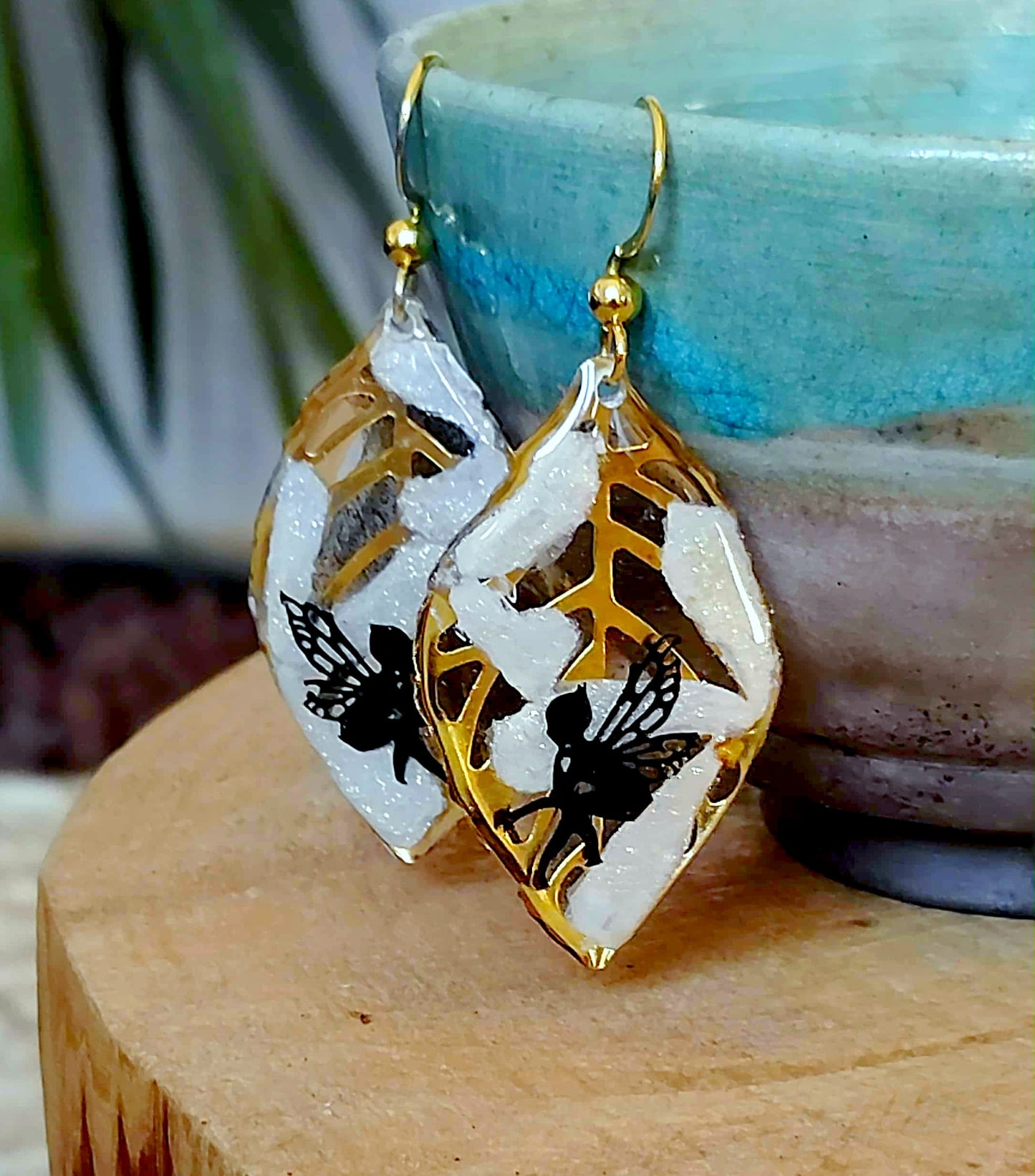 Boucles d'oreille Fleur de Jasmin