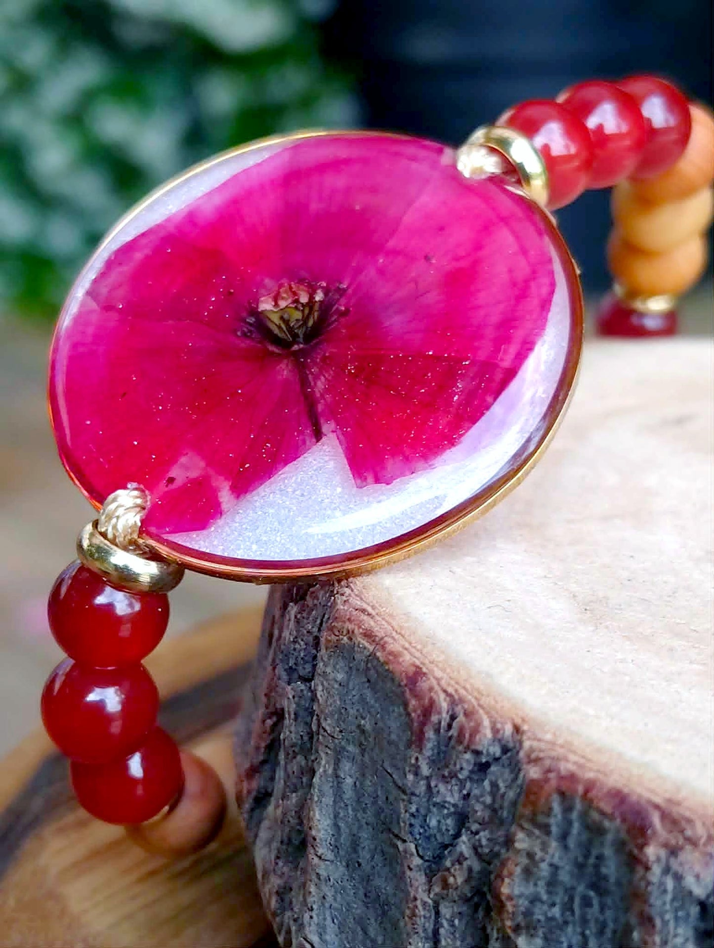 Bracelet Coquelicot