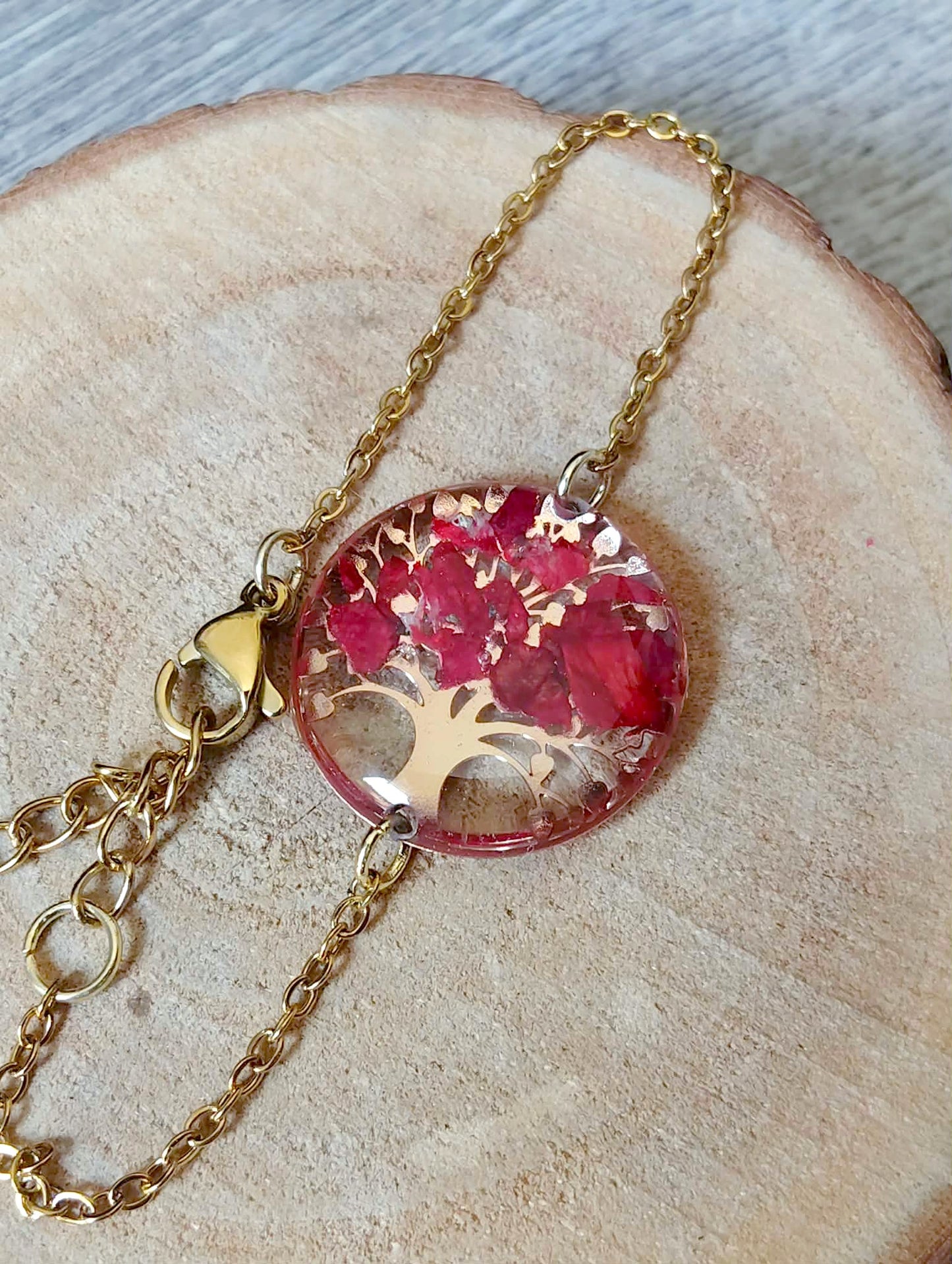 Bracelet Pétale de rose