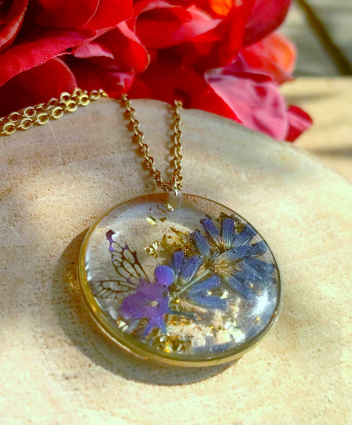 Collier Brin de lavande