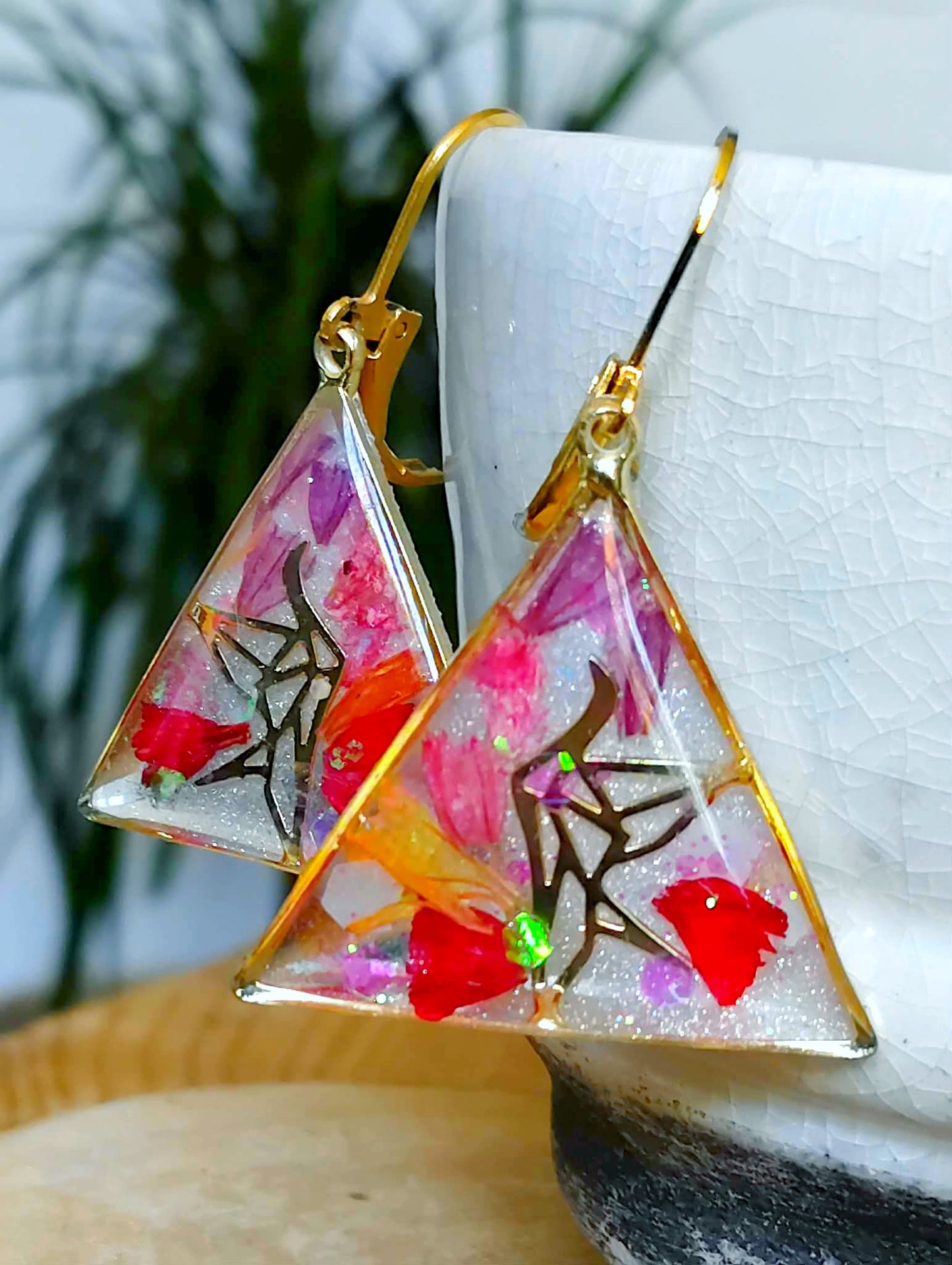 Boucles d'oreille Statices