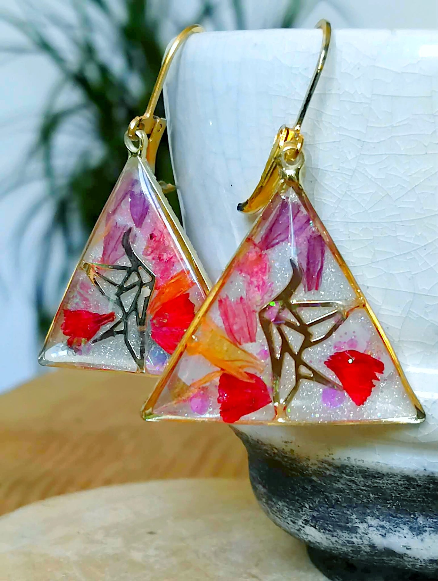 Boucles d'oreille Statices