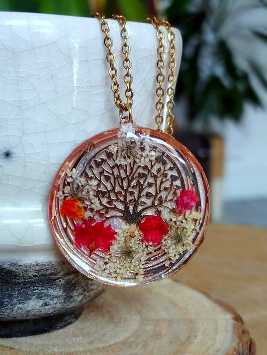 Arbre de vie Gypsophile Fleur de carotte