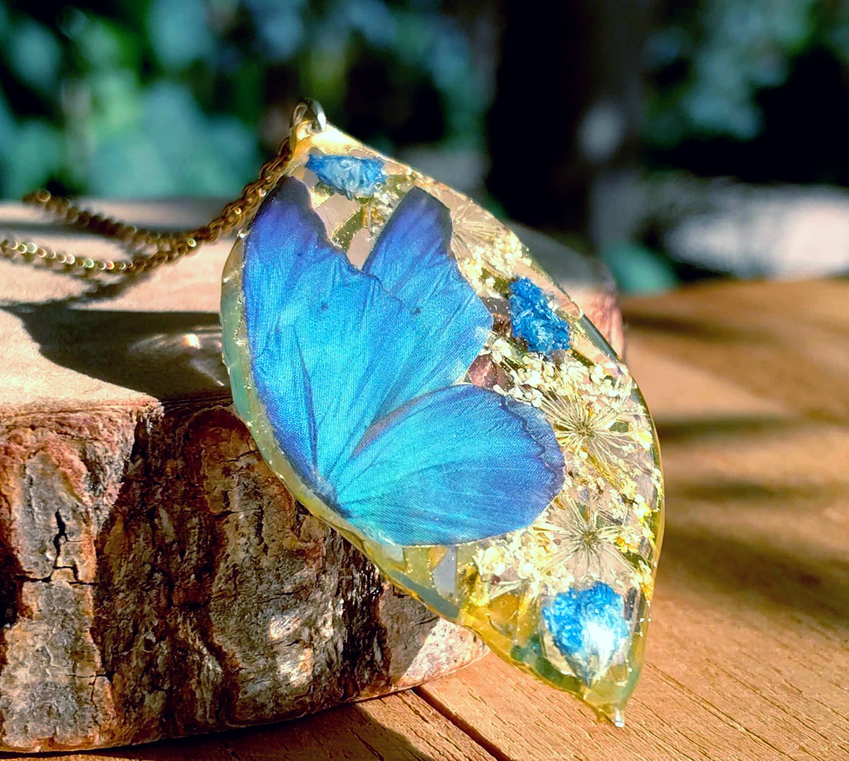 Collier Fleur de carotte, Gypsophiles