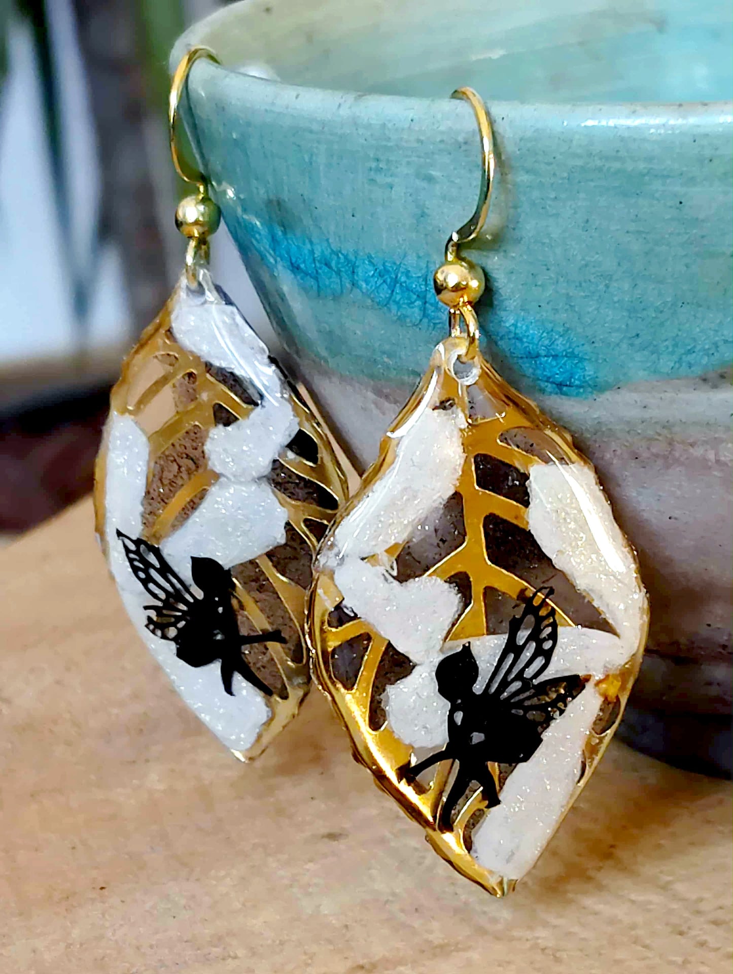 Boucles d'oreille Fleur de Jasmin