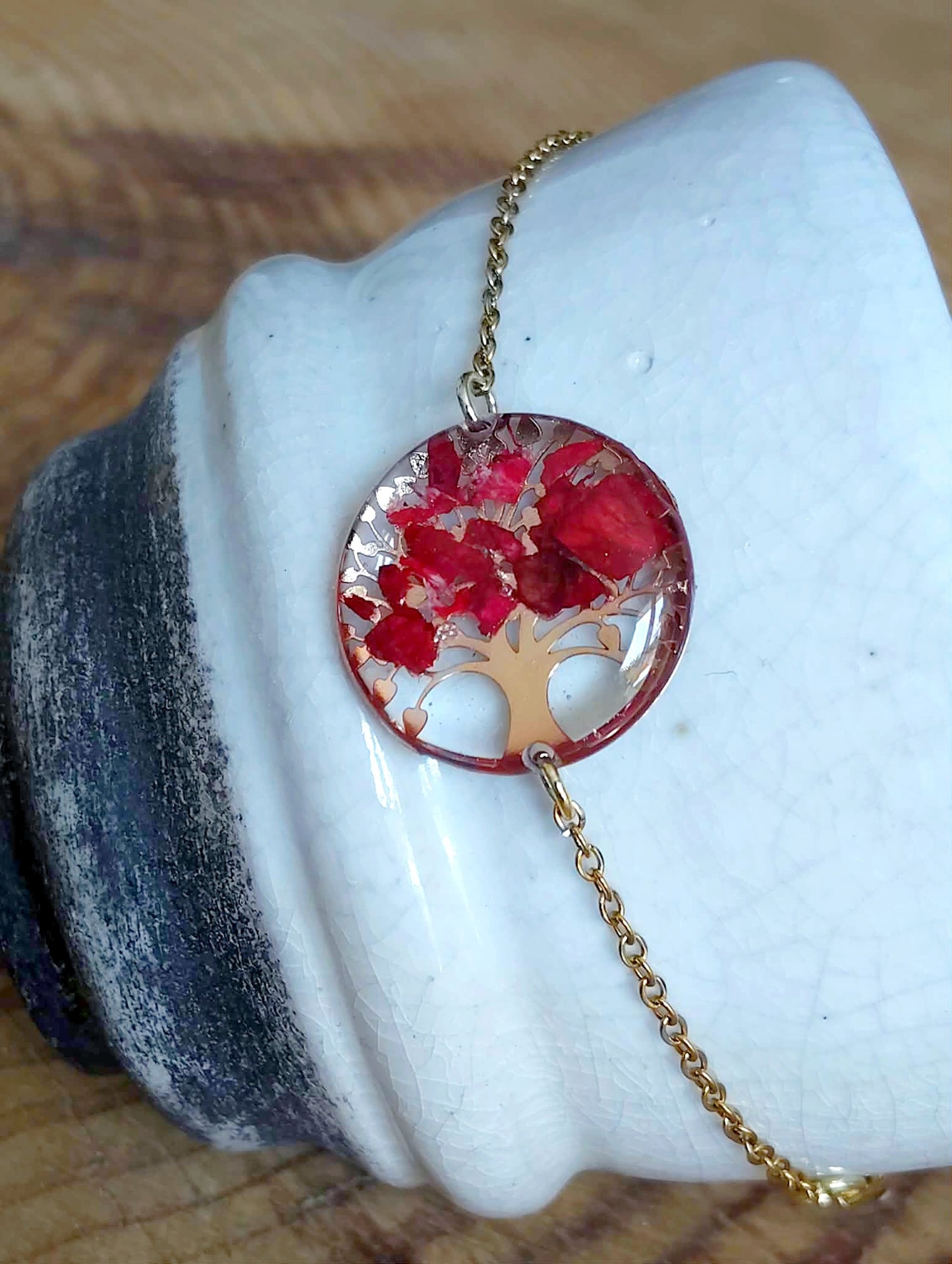 Bracelet Pétale de rose