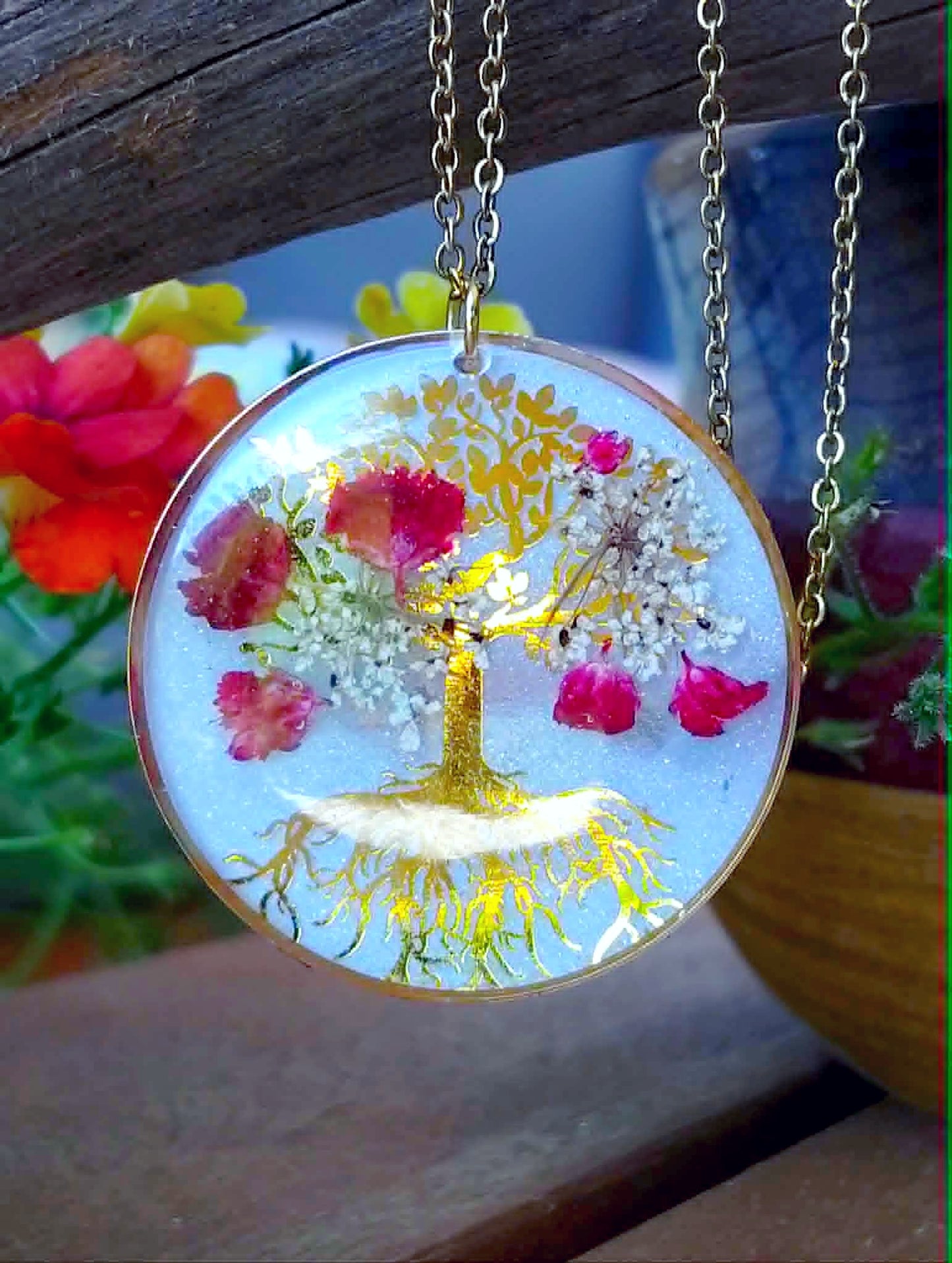 Arbre de vie Gypsophile Fleur de carotte