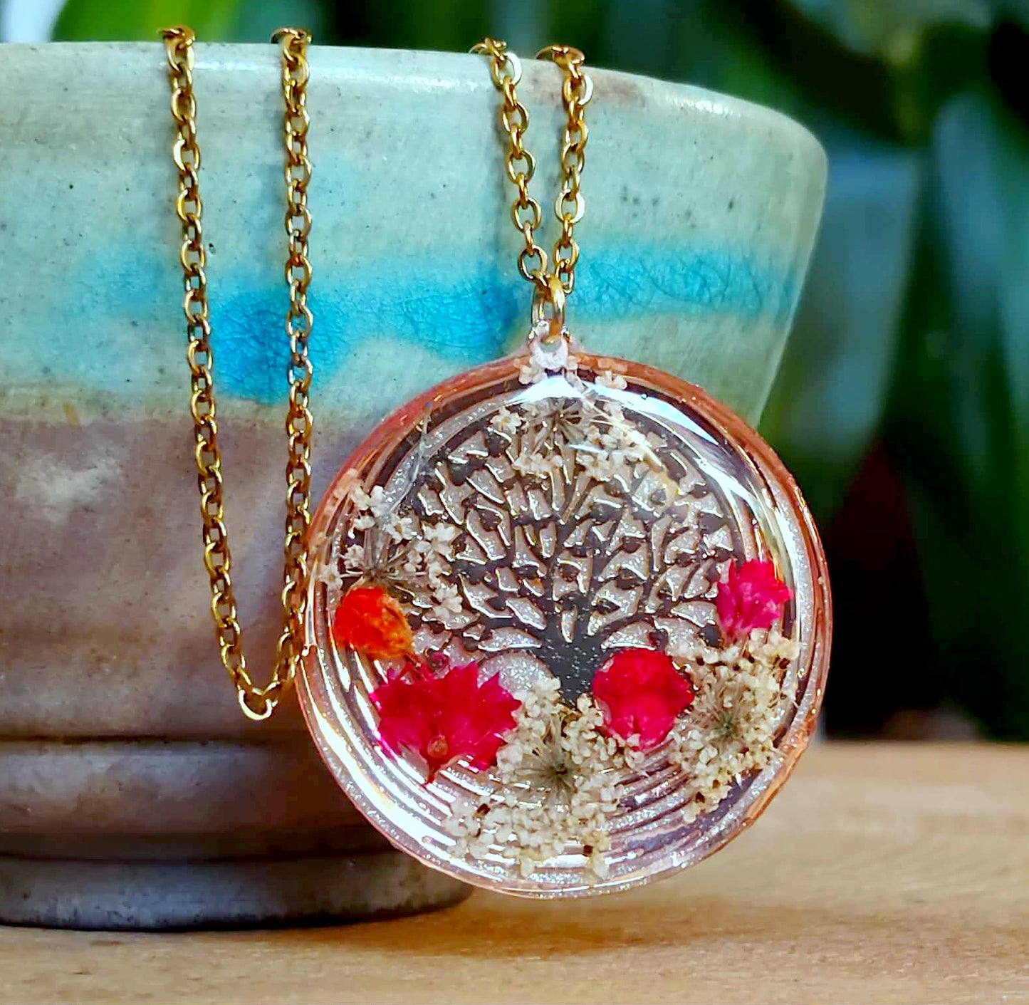 Arbre de vie Gypsophile Fleur de carotte