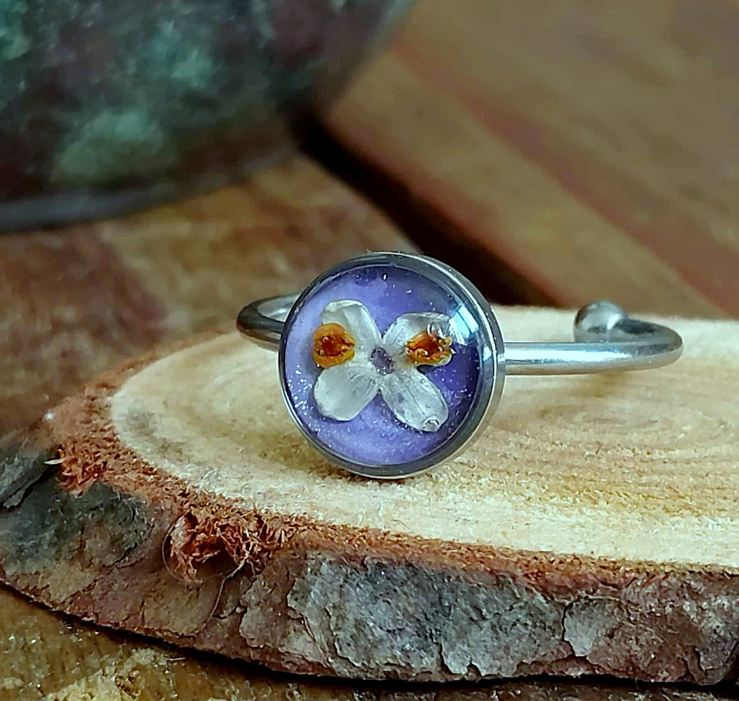 Bague Fleur d'olivier
