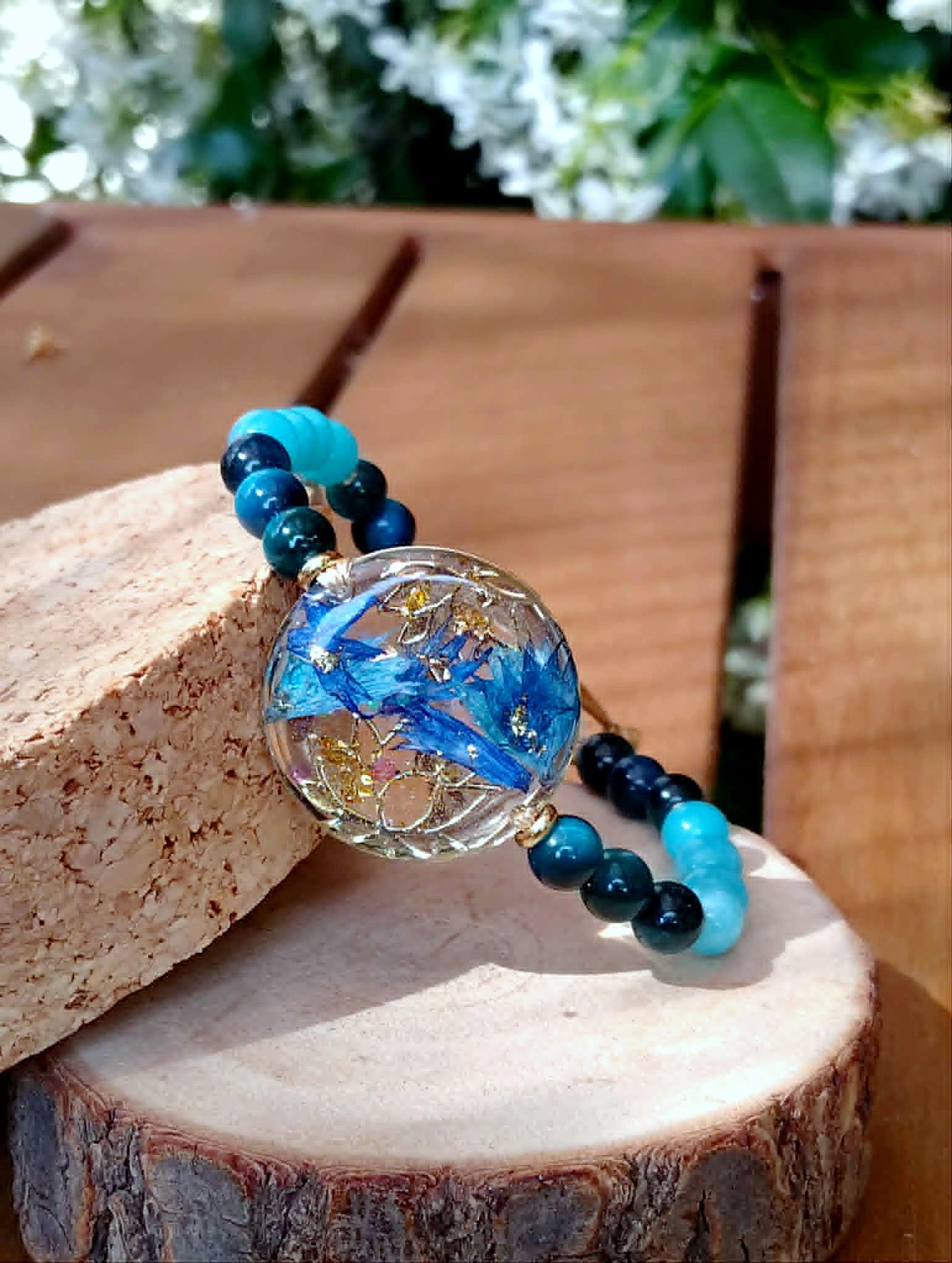 Bracelet Lotus Bleuet