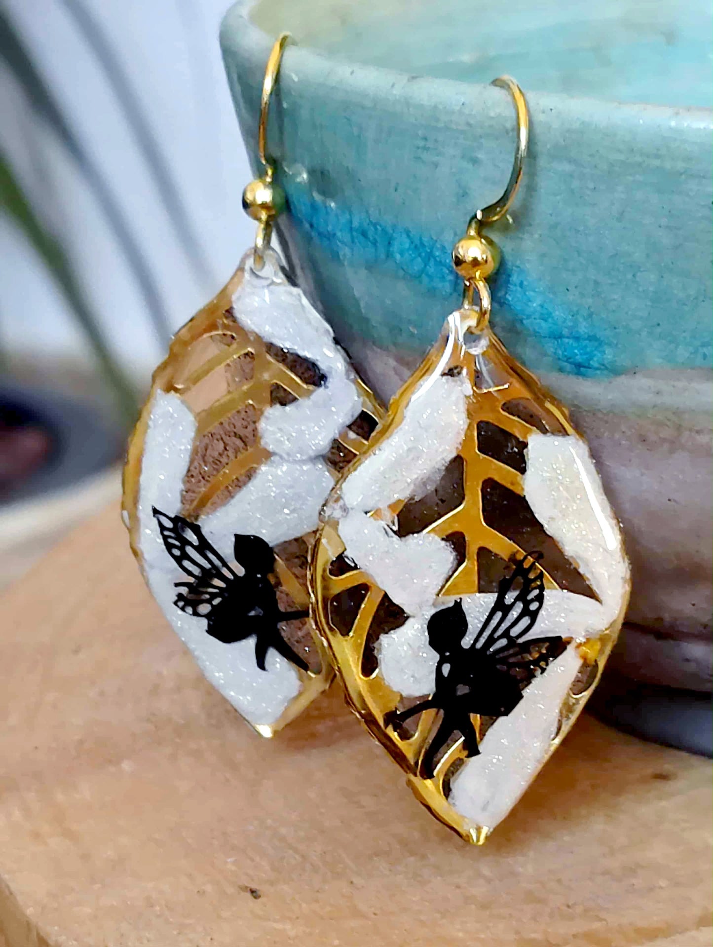 Boucles d'oreille Fleur de Jasmin