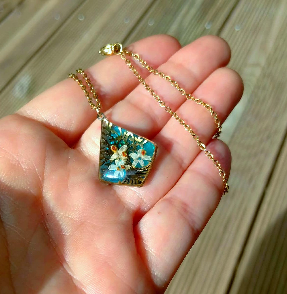 Collier Fleur d'olivier